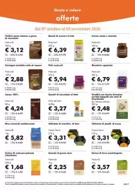 Volantino NaturaSì Pagina 2: Muesli di avena e frutta Rapunzel €6,39