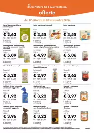 Volantino NaturaSì Pagina 23: Borsa Fette biscottate integrali €3,55, Gallette di mais con cioccolato fondente NaturaSi €3,22