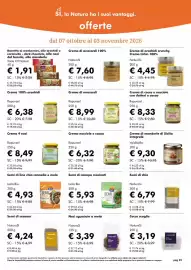 Volantino NaturaSì Pagina 25: Crema di mandorle di Sicilia integrale Valdibella €9,30, Semi di chia NaturaSi €6,79