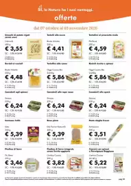 Volantino NaturaSì Pagina 32: Samosas India Soto €5,39, Cassoni con spinaci e Parmigiano Reggiano L'antica Cucina €5,22