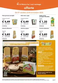 Volantino NaturaSì Pagina 33: Salsa cacio e pepe Artigiana Amadori €4,49, Sojade cuisine €1,32