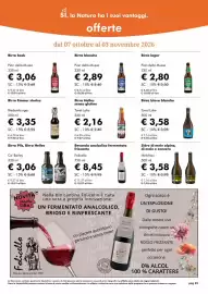 Volantino NaturaSì Pagina 45: Folicello €8,45, Pian della Mussa Birra bianche €2,89
