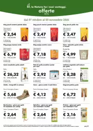 Volantino NaturaSì Pagina 49: Spiedino - gioco per gatti con matatabi e loofah €2,64