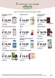 Volantino NaturaSì Pagina 53: Immunomix advanced Aboca €22,95, Immulene defend €18,70