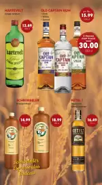Uw topSlijter folder Pagina 6: Hartevelt jonge jenever €13,49, Old Captain Rum €30,00
