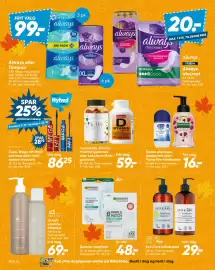 Bilka tilbudsavis uge 41 Side 41: Garnier hudpleje €48,00, Always €99,00