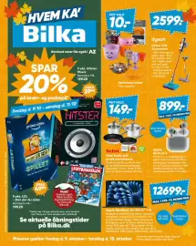 Bilka tilbudsavis uge 41 Side 1: A 14-65 HVEM KA' Bilka Nonfood varer fås også i AZ F.eks. Hitster Music Normalpris 199.-