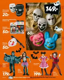 Bilka tilbudsavis uge 41 Side 2: Snazaroo ansigtsmaling €50,00, Trick or treat kraniespand €20,00