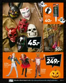 Bilka tilbudsavis uge 41 Side 3: Halloween tilbehør €50,00, Stik Kniv €40,00
