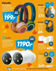 Bilka tilbudsavis uge 41 Side 34: Mercusys H30G AC1300 Mesh €499,00, Tp-link Tapo C120 overvågning-skamera €269,00