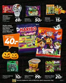 Bilka tilbudsavis uge 41 Side 5: KA' HAL N M 18 Halloween break mini 生存理 Halloween kranium eller Kitkat mini halloween