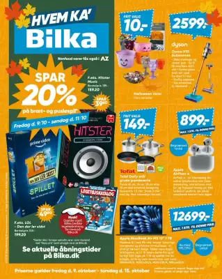 Bilka (gælder indtil 16-10)