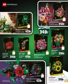 Bilka tilbudsavis Side 19: LEGO Pretty Pink Flower Bouquet €359,00, LEGO Mini-orkidé €179,00