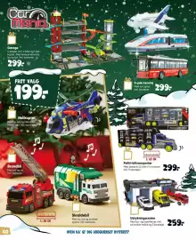 Bilka tilbudsavis Side 40: Udrykningscenter €259,00, Ferno Politi-biltransporter €299,00