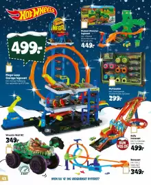 Bilka tilbudsavis Side 42: Hot Wheels Wreckin Wolf RC €349,00, Hot Wheels Monster Trucks €299,00