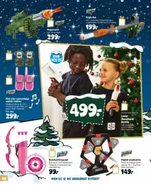 Bilka tilbudsavis Side 46: Action Zone Blaster Digital skydeskive €149,00, Action Zone Power Bueskydningssæt €99,00