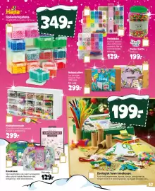 Bilka tilbudsavis Side 63: Slikbutik kreakuffert €299,00, Colourful Mind Perler i bøtte €199,00