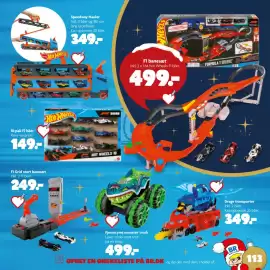 Fætter BR tilbudsavis Side 113: Hot Wheels Speedway Hauler €349,00, Hot Wheels F1 2025 €149,00