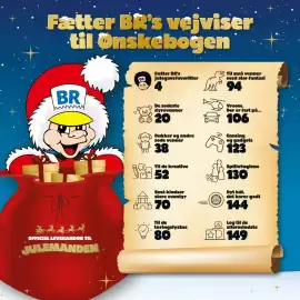 Fætter BR tilbudsavis Side 2: Fætter BR's vejviser til Onskebogen BR BR Fætter BR's julegavefavoritter 4 Til små venner med
