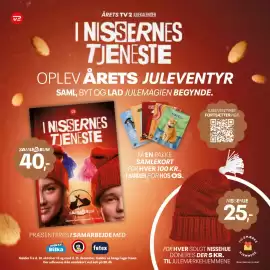 Fætter BR tilbudsavis Side 3: FJ ÅRETS TV2 JULEKALENDER I NISSERNES TJENESTE OPLEV ÅRETS JULEVENTYR SAML, BYT OG LAD
