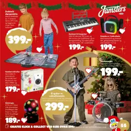 Fætter BR tilbudsavis Side 55: Jumblies Headset mikrofon €179,00, Keyboard 61 tangenter €199,00
