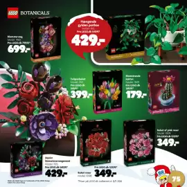 Fætter BR tilbudsavis Side 75: LEGO Blomstrende kaktus €179,00, LEGO Buket af pink roser €349,00