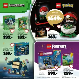 Fætter BR tilbudsavis Side 78: LEGO Fordrejede Warden €359,00, Lego Minecraft Skelettet €289,00