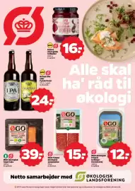 Netto tilbudsavis uge 41 Side 11: ØGO økologisk kyllinge-leverpostej €12,00, ØGO økologisk røget laks €39,00