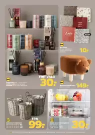 Netto tilbudsavis uge 41 Side 29: Spot flettet kurv med hank €99,00, Spot skammel med træben €149,00