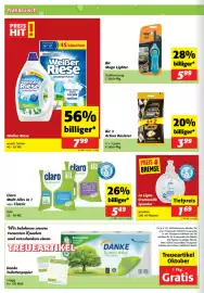 Nah&Frisch Flugblatt woche 42 Seite 4: Weißer Riese Universal Gel €7,99, Bic 3 Action Rasierer €3,99
