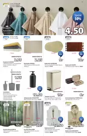 JYSK Flugblatt Seite 13: Badematte SAXDALEN €9,00, Badematte KIRUNA €2,25