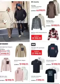 Intersport akciós újság Oldal 2: Helly Hansen hh logo hoodie €21.990,00, Fundango férfi hibrid felső €19.990,00