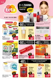 Teta leták Strana 1: Jar tablety €499,00, O.b. tampony €49,90