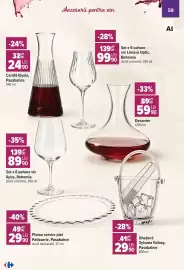 Catalog Carrefour | Alcool Pagină 56: Set x 6 pahare vin, Limosa Optic Bohemia €99,90
