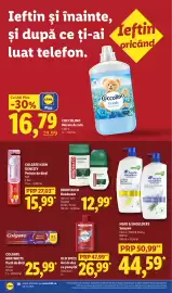 Catalog Lidl săptămâna 42 Pagină 10: Old Spice Gel de duș cu pompiță Cold Spice €26,99, Borotalco deodorant €12,99