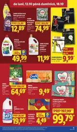 Catalog Lidl săptămâna 42 Pagină 11: Persil Detergent lichid €49,99, Laura baldini șosete / dresuri €9,99