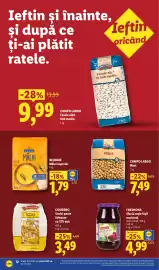 Catalog Lidl săptămâna 42 Pagină 12: Belbake Mălai superior €1,79, Campo Largo Năut €7,49