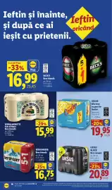 Catalog Lidl săptămâna 42 Pagină 18: Birra Moretti Sale di Mare €15,99, Ursus black €20,89