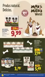 Catalog Lidl săptămâna 42 Pagină 36: MAX'S WORLD Sticks-salam snack pentru câini €7,99