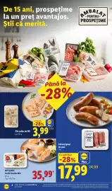 Catalog Lidl săptămâna 42 Pagină 4: My Sushi Sushi Jumbo Mix €35,99, Lidl Cârnați groși de porc €17,99