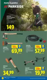 Catalog Lidl săptămâna 42 Pagină 40: Parkside Suport mobil pentru plante €19,99, Parkside Prelungitor €57,99