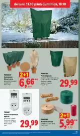 Catalog Lidl săptămâna 42 Pagină 43: Parkside Accesorii de legat €5,99, Tronic priză cu programare digitală €29,99