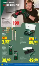 Catalog Lidl săptămâna 42 Pagină 44: Parkside șurubelniță electrică de precizie €49,99