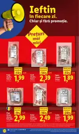 Catalog Lidl săptămâna 42 Pagină 60: Cotlet de porc €1,99, Fleică de porc, fără șorici €2,49