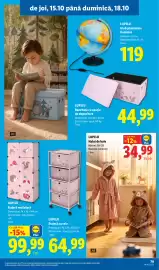 Catalog Lidl săptămâna 42 Pagină 79: Lupilu banchetă cu spațiu de depozitare €44,99, Lupilu etajeră modulară €99,99