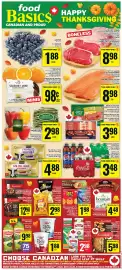 Food Basics flyer week 41 Page 1: Lactantia creams €2,98, Fresh Atlantic Salmon Fillets Family Pack €8,98