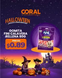 Catálogo Coral Hipermercados Página 2: Gomita fini calavera rellena €0,89
