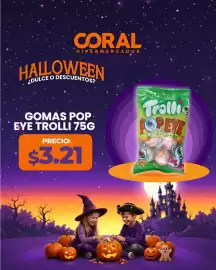 Catálogo Coral Hipermercados Página 6: Gomas Pop Eye Trolli €3,21
