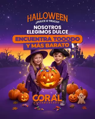 Coral Hipermercados (válido hasta 1-11)