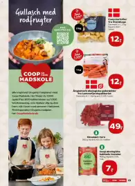 Kvickly tilbudsavis Side 13: Coop Oksekød i tern €49,00, Anglamark økologiske gulerødder €12,00